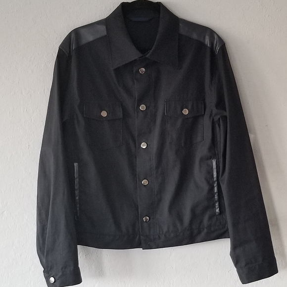 Moschino Jeans Navy Military-style Jacket Medium - Picture 1 of 9